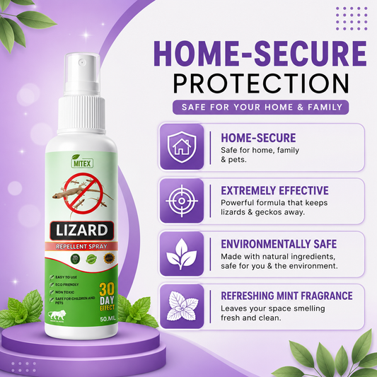 🦎 LizoMint™ Herbal Repellent Spray – Buy 1 Get 2 FREE (Limited Time Offer)